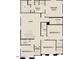 Upstairs floor plan with primary suite, 3 additional bedrooms, and a loft at 22820 E Lords Way, Queen Creek, AZ 85142