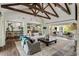 Bright and airy living room with open floor plan to kitchen at 4802 N 46Th St, Phoenix, AZ 85018