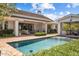 Inviting swimming pool and spa with brick patio at 4802 N 46Th St, Phoenix, AZ 85018