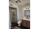 Modern bathroom with updated vanity and shower at 12432 W Fieldstone Dr, Sun City West, AZ 85375