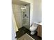 Updated bathroom with a large walk-in shower at 12432 W Fieldstone Dr, Sun City West, AZ 85375
