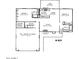 Floor plan showing a 2 bedroom, 2 bath home at 12432 W Fieldstone Dr, Sun City West, AZ 85375