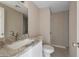 Clean bathroom with granite countertop and shower at 205 S Higley Rd # 4, Mesa, AZ 85206