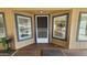 Home entryway with screen door and windows at 2233 E Behrend Dr # 24, Phoenix, AZ 85024