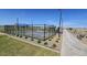 New community pickleball courts with surrounding landscaping and walkway at 2690 E Abe Truckle Ave, San Tan Valley, AZ 85140