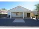 Covered patio, gravel landscaping, and a fenced-in area at 2732 W Lamar Rd, Phoenix, AZ 85017