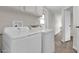 Laundry area with stackable washer and dryer at 300 S Val Vista Dr # 152, Mesa, AZ 85204