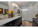 Bathroom with double vanity and a walk-in shower at 35602 N Screaming Eagle Pass, Cave Creek, AZ 85331