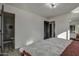 Bedroom with queen bed and en-suite bathroom at 8349 E Columbus Ave, Scottsdale, AZ 85251