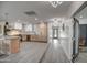 Modern kitchen with light wood cabinets and quartz countertops at 8349 E Columbus Ave, Scottsdale, AZ 85251