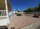 Backyard with gravel and desert landscaping at 9333 E University Dr # 196, Mesa, AZ 85207