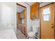 Main bathroom with toilet and storage at 977 S Oxide Dr # 977, Apache Junction, AZ 85119