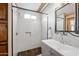 Updated bathroom with shower and vanity at 977 S Oxide Dr # 977, Apache Junction, AZ 85119