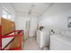 Laundry room with washer, dryer, and storage at 977 S Oxide Dr # 977, Apache Junction, AZ 85119