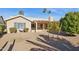 Landscaped backyard with gravel and a view of the home at 15433 W Cheery Lynn Rd, Goodyear, AZ 85395