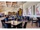 Spacious clubhouse dining room with tables and a chandelier at 15433 W Cheery Lynn Rd, Goodyear, AZ 85395