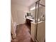 Bathroom with double vanity and separate shower and tub at 15936 W Canterbury Dr, Surprise, AZ 85379