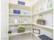 Well-organized pantry with ample shelving at 17765 W Summit Dr, Goodyear, AZ 85338
