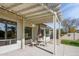 Covered patio with seating area, great for outdoor dining at 17765 W Summit Dr, Goodyear, AZ 85338