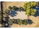 Aerial view of a community basketball court at 18526 E Swan Dr, Queen Creek, AZ 85142