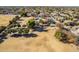 Aerial view of community pool and park at 18526 E Swan Dr, Queen Creek, AZ 85142