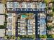 Aerial view of community and pool at 2227 E Catalina Dr, Phoenix, AZ 85016