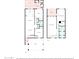 Two-story floor plan, showing two bedrooms and a patio at 2227 E Catalina Dr, Phoenix, AZ 85016