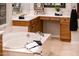 Spacious bathroom boasts a large tub and double vanity at 23206 N Del Monte Dr, Sun City West, AZ 85375