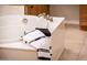 Relax in this large, luxurious soaking tub at 23206 N Del Monte Dr, Sun City West, AZ 85375