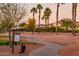 Landscaped path next to a golf course at 23206 N Del Monte Dr, Sun City West, AZ 85375