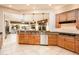 Gourmet kitchen boasting stainless steel appliances and granite counters at 23206 N Del Monte Dr, Sun City West, AZ 85375