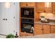 Well-equipped kitchen featuring built-in oven and microwave at 23206 N Del Monte Dr, Sun City West, AZ 85375