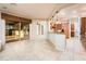 Kitchen with island and modern cabinetry at 23206 N Del Monte Dr, Sun City West, AZ 85375