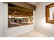 View of backyard patio from bright dining area at 23206 N Del Monte Dr, Sun City West, AZ 85375