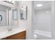 Bathroom with tub, vanity and toilet at 3828 N 32Nd St # 120, Phoenix, AZ 85018
