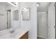 Bathroom with vanity, single sink and shower at 3828 N 32Nd St # 120, Phoenix, AZ 85018
