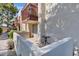 Private patio with surrounding wall and building view at 3828 N 32Nd St # 120, Phoenix, AZ 85018