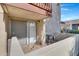 Private patio with small table, perfect for outdoor enjoyment at 3828 N 32Nd St # 120, Phoenix, AZ 85018