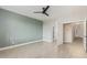 Light and airy bedroom with access to hallway at 41512 N Tangle Ridge Ct, Anthem, AZ 85086