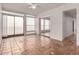 Bright living room with tile floors and sliding glass doors at 432 W La Jolla Dr, Tempe, AZ 85282