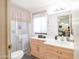 Clean bathroom with shower, toilet and vanity at 5735 E Mcdowell Rd # 306, Mesa, AZ 85215