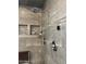 Walk-in shower with rainfall shower head and modern fixtures at 5822 E Bramble Berry Ln, Cave Creek, AZ 85331