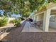 Relaxing backyard patio with seating area, perfect for outdoor dining at 5830 E Mckellips Rd # 50, Mesa, AZ 85215