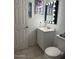 Bathroom with vanity, toilet, and Hollywood-style mirror at 5954 W Townley Ave, Glendale, AZ 85302