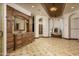 Luxurious bathroom with a soaking tub and custom cabinetry at 7150 N 64Th Pl, Paradise Valley, AZ 85253