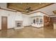 Spacious game room with wet bar and fireplace at 7150 N 64Th Pl, Paradise Valley, AZ 85253