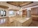 Open kitchen boasts double islands and breathtaking views at 7150 N 64Th Pl, Paradise Valley, AZ 85253