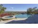 Luxury pool and spa with mountain views at 7150 N 64Th Pl, Paradise Valley, AZ 85253