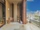 Relaxing balcony with city views and seating at 7301 E 3Rd Ave # 321, Scottsdale, AZ 85251