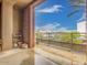 Spacious balcony overlooking the city skyline at 7301 E 3Rd Ave # 321, Scottsdale, AZ 85251